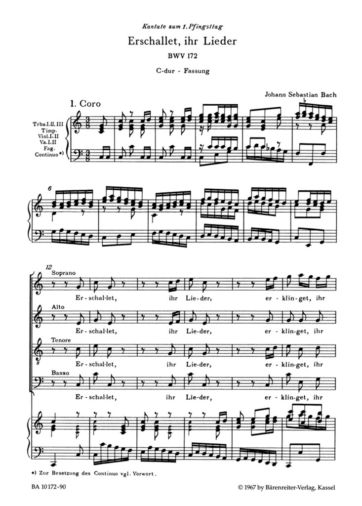 Erschallet, ihr Lieder